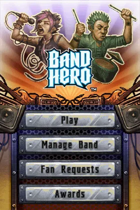 Band Hero (USA) (En,Fr) (Demo) (Kiosk) screen shot title